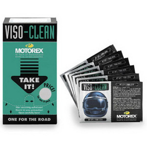 MOTOREX VISO-CLEAN (Bukósisak Plexi Tisztító Kendő)