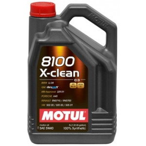 MOTUL 8100 X-CLEAN 5W-40 4L